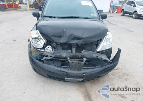 2010 Nissan Versa 1.8S z USA, uszkodzony, nr VIN 3N1BC1APXAL359185